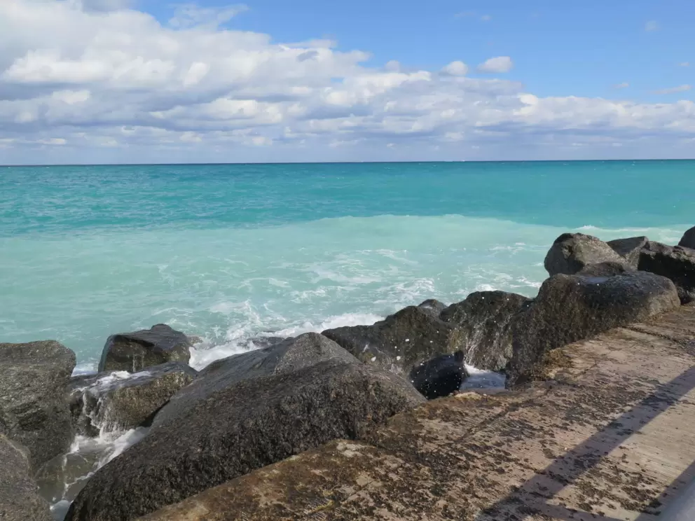Stunning water the day before Christmas.