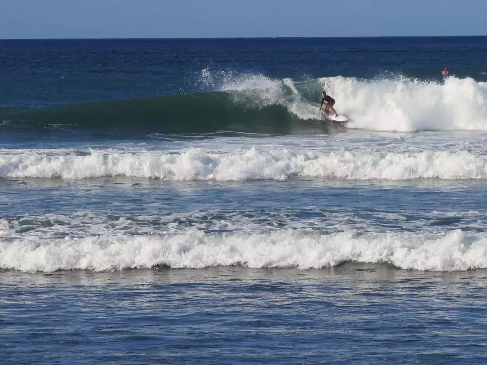 Surfer during Haleiwa Challenger 2021.