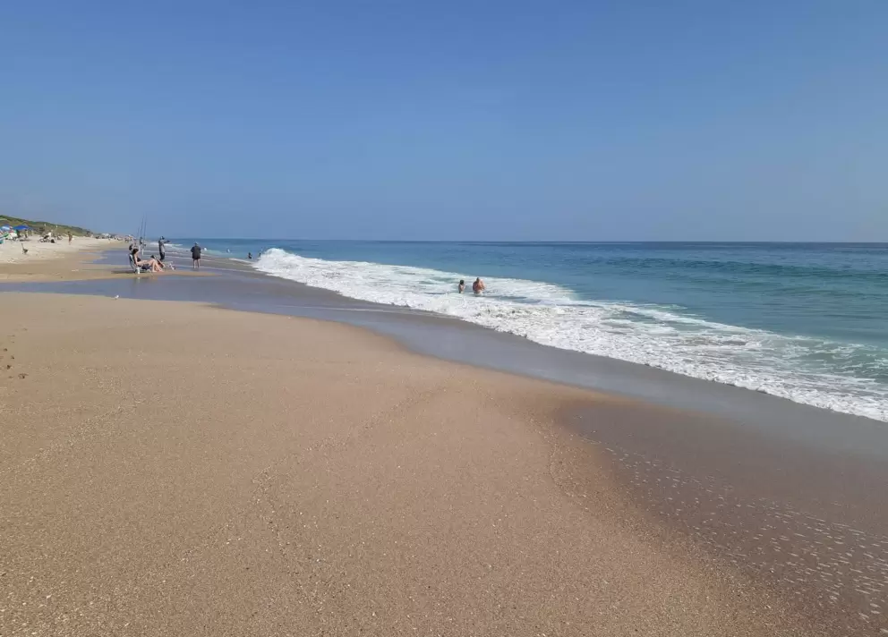 The nice sand!