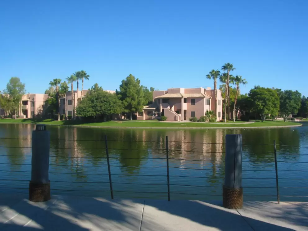 View from the patio.