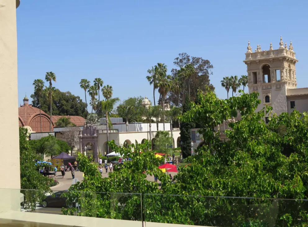 The view from the sundeck!