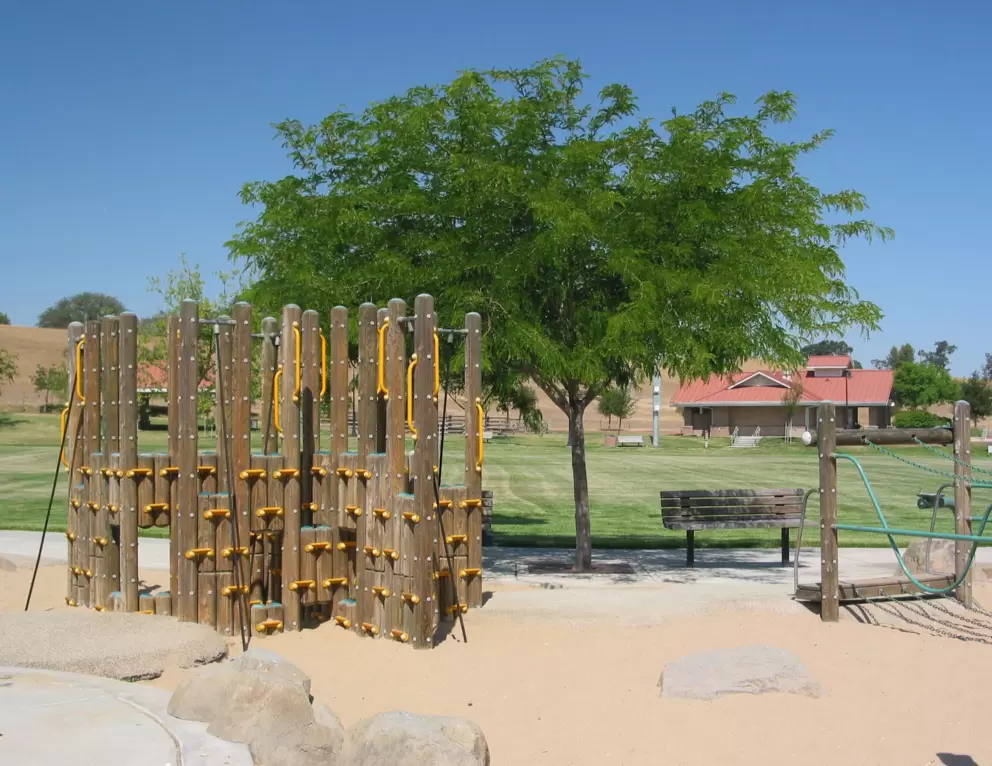 A crazy climbing contraption.