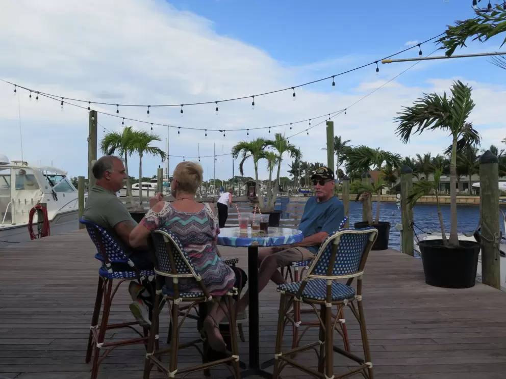 Hanging out in the afternoon.