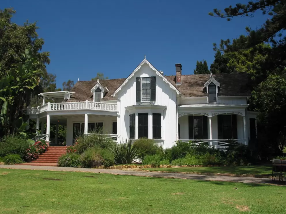 Stow House, right next door. 