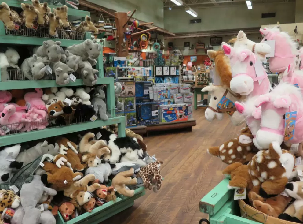 Toys at Bass Pro.