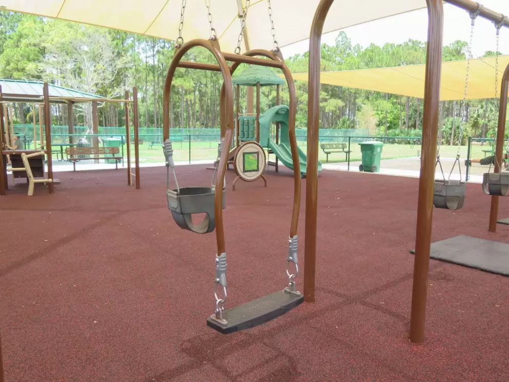 Baby and mommy swings.