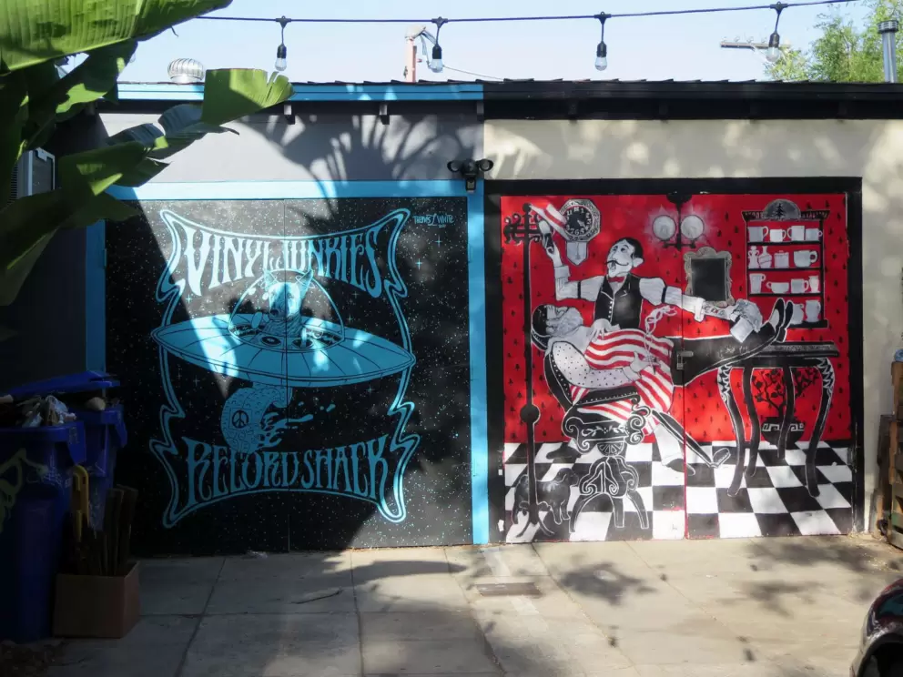 Cool murals.