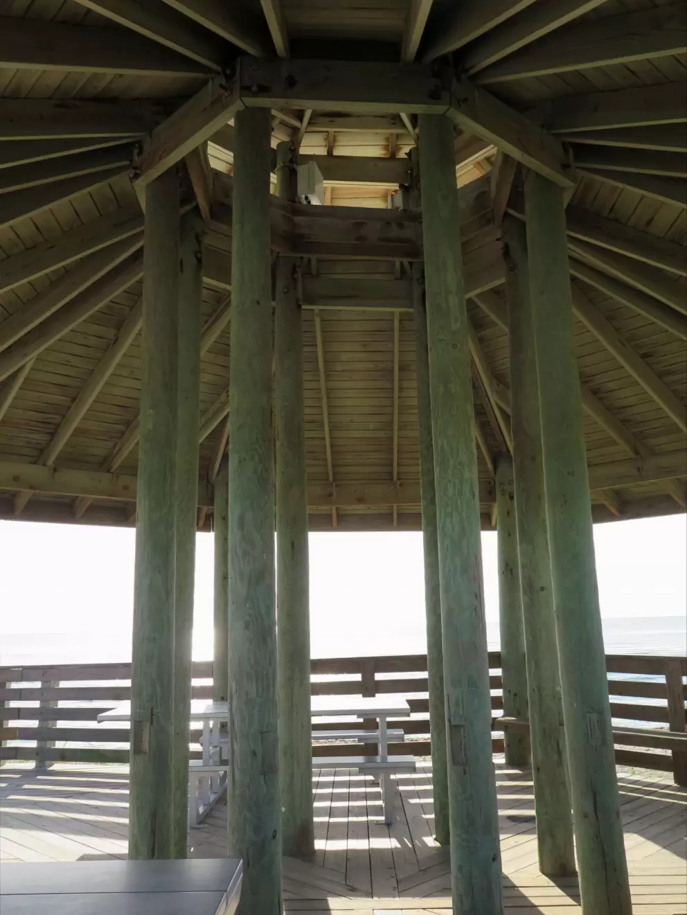 The gazebo is impressive.