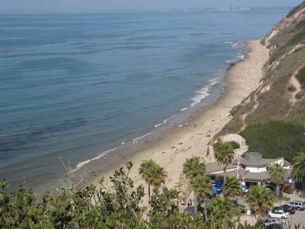 View of Hendry's Beach.