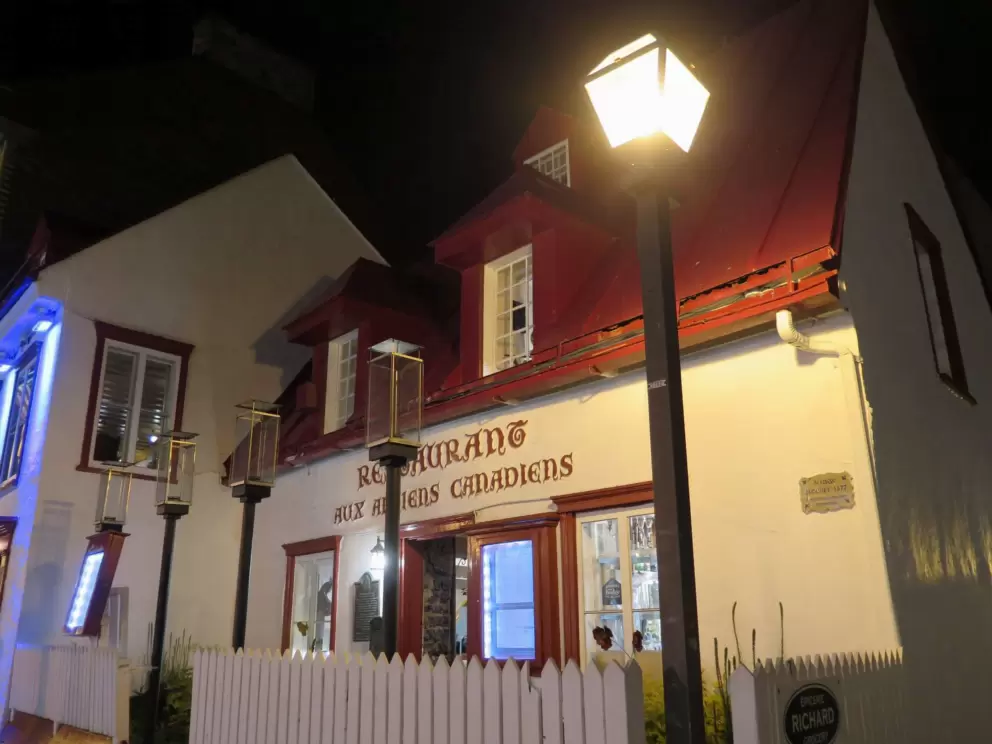 The lovely red roof of Maison Jacquet.