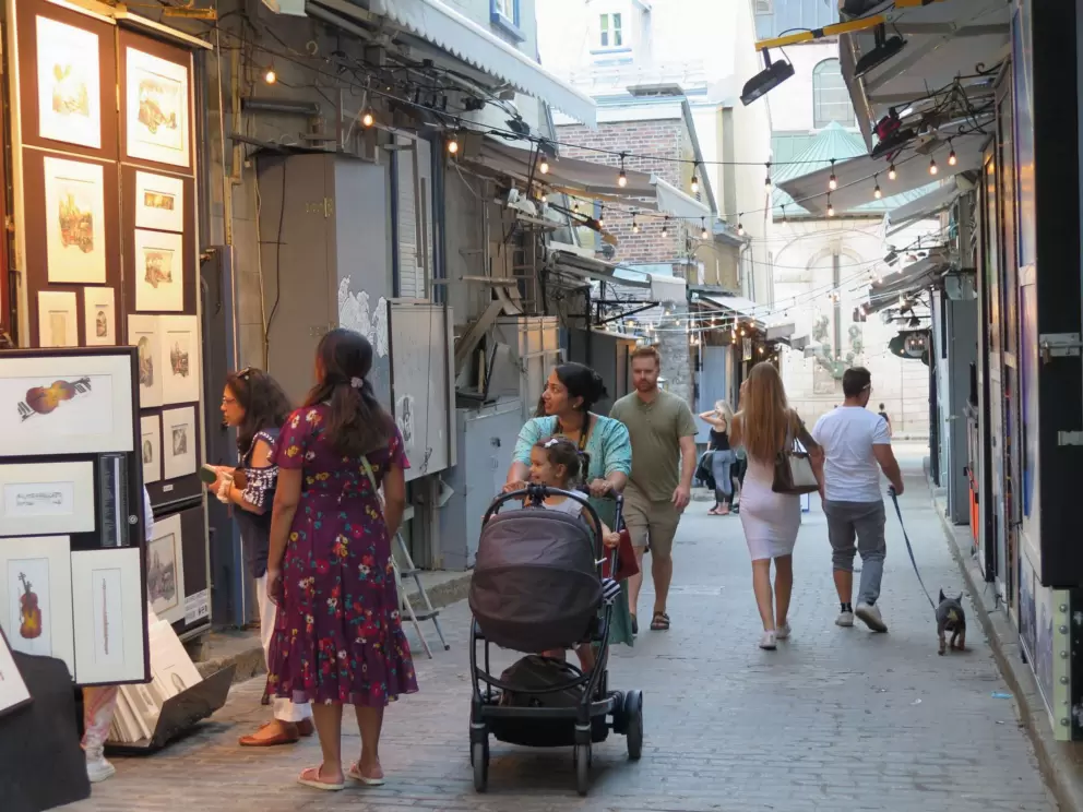 Rue du Tresor, which is an enchanting pedestrian alley behind Auberge Du Tresor. 