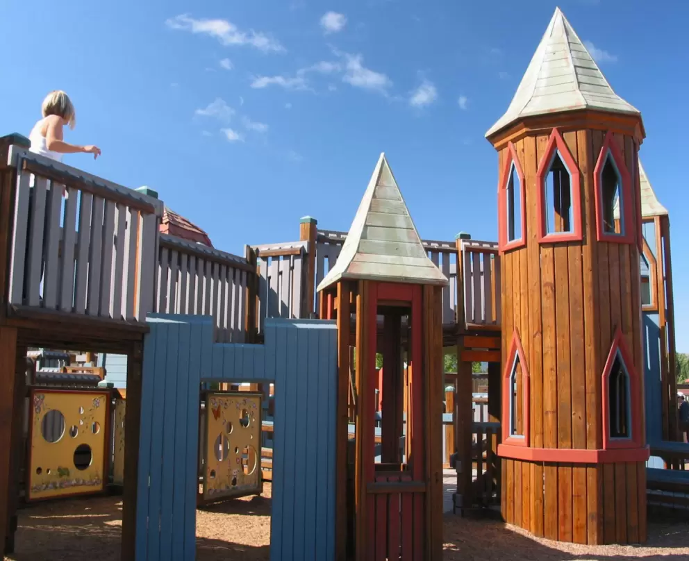 Medieval towers.