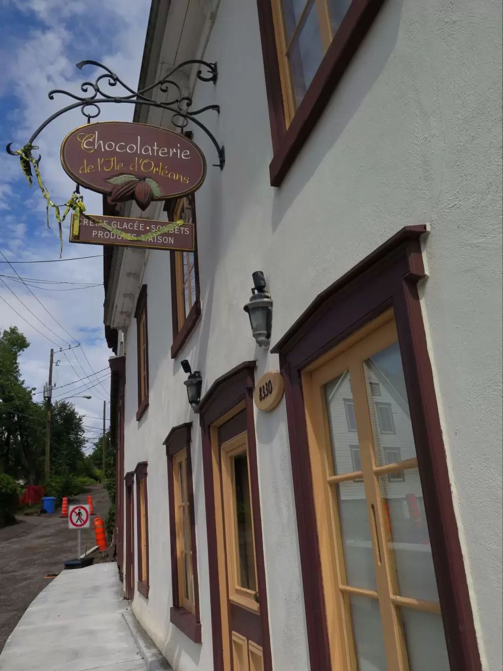Chocolaterie  de l'Ile d'Orleans. 