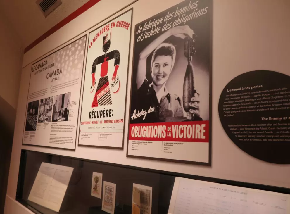 Wartime posters. 