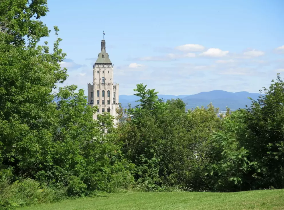 View from the path.