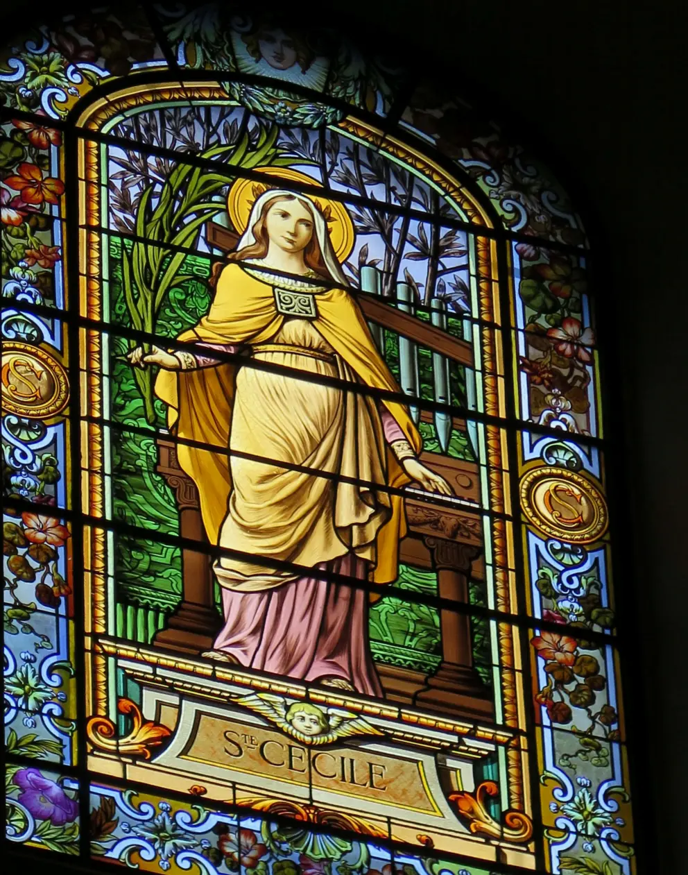 Saint Cecilia. 