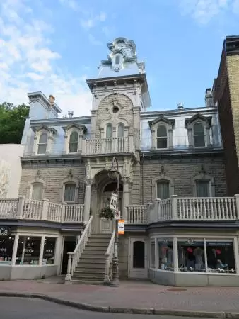 Le Chateau Du Faubourg, built in Napoleon III style, at 425 Rue St Jean. 