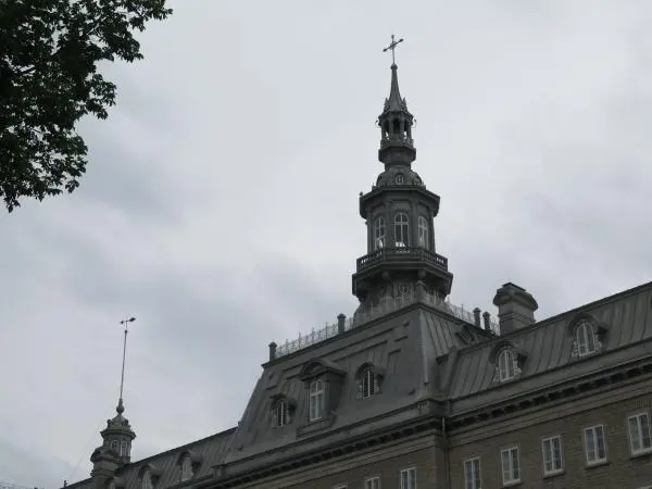 Steeple of the Seminary of Quebec. 