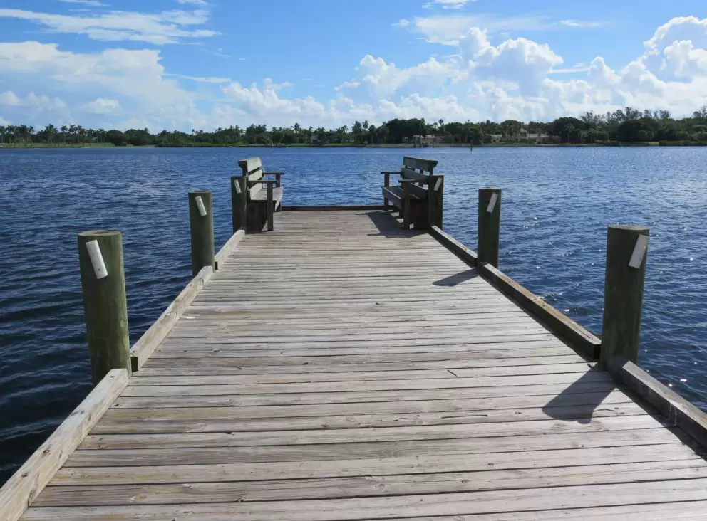 The pier. 