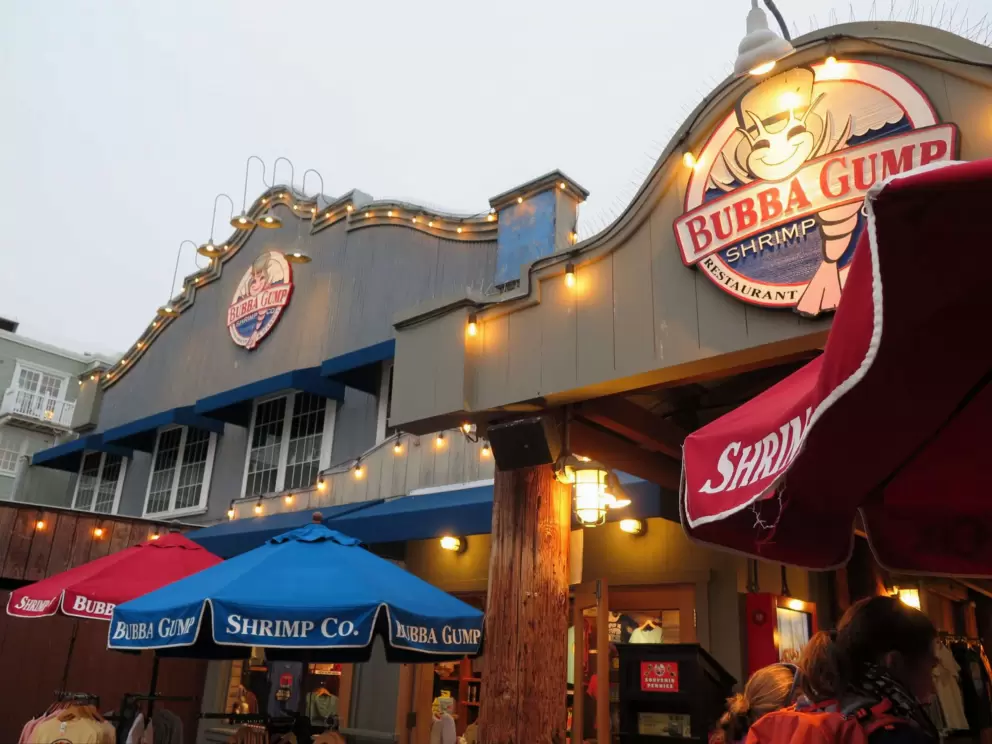 Bubba Gump Shrimp Company. 
