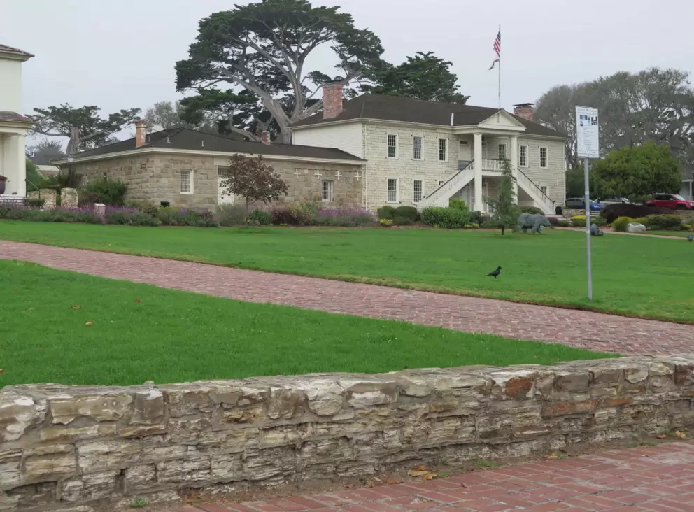 Colton Hall. 