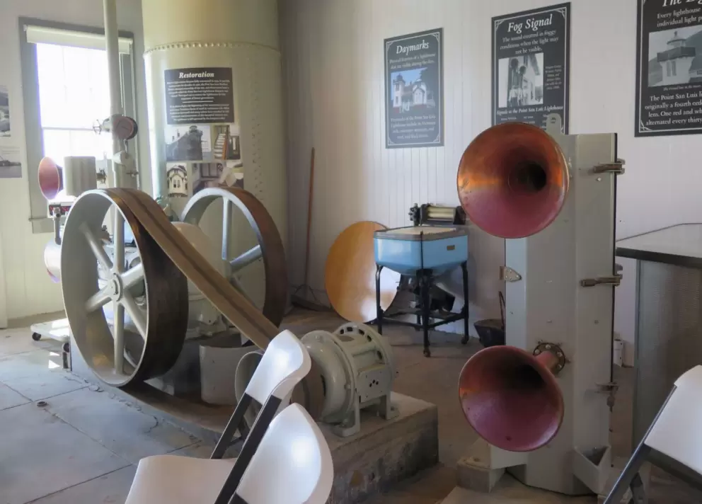 The fog horn. 