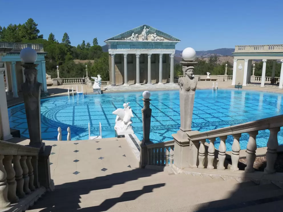 Goddesses galore at the Neptune Pool.