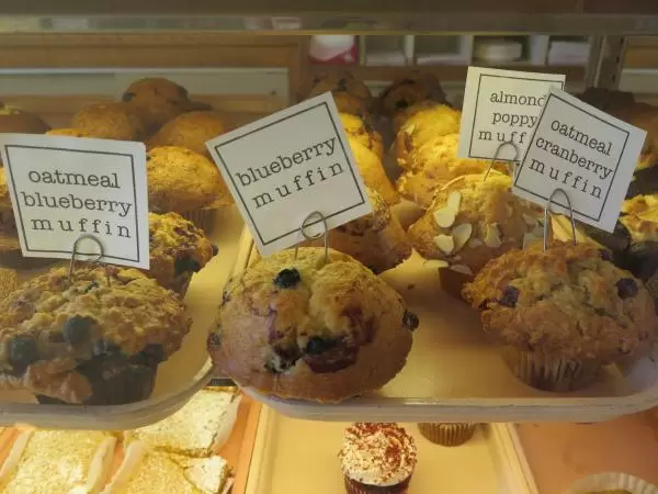 Oatmeal cranberry muffin! You can't get a better muffin!