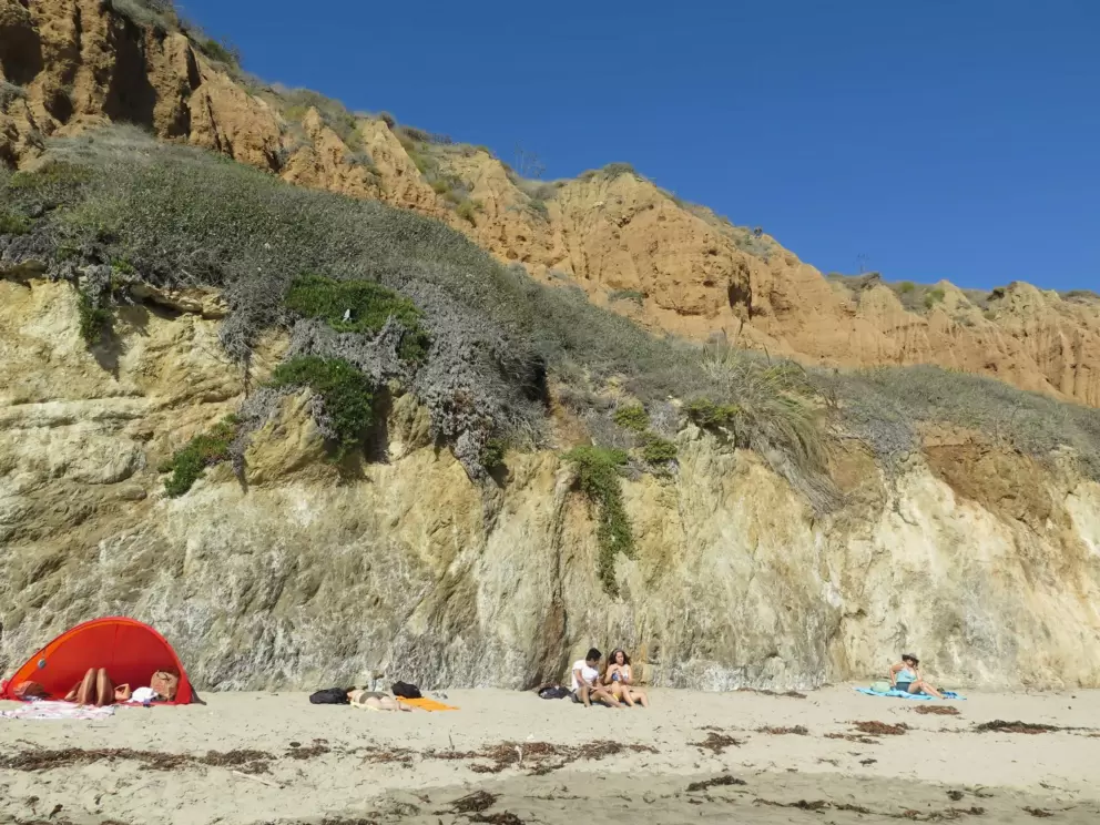The cliffs are beautiful.