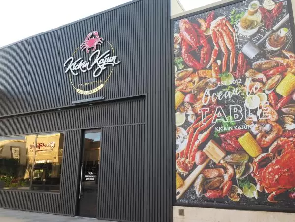Kickin Kajun restaurant. 