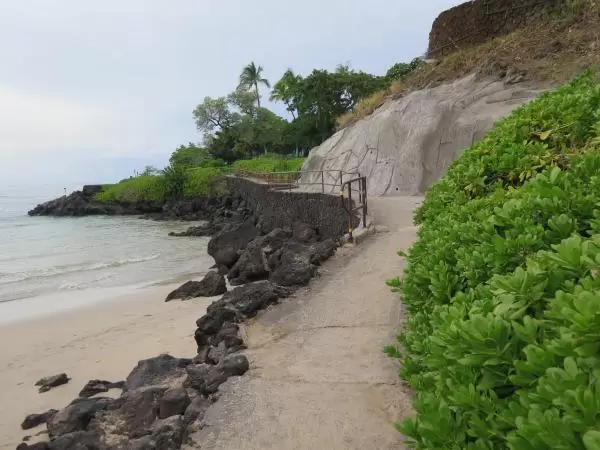 The Ala Kahakai Coastline Trail. 