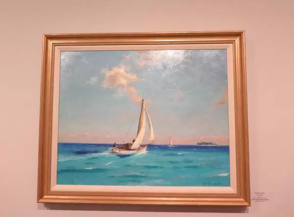 Bahamian Sailing, by A. E. Backus. 