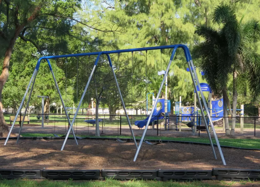 The swings!