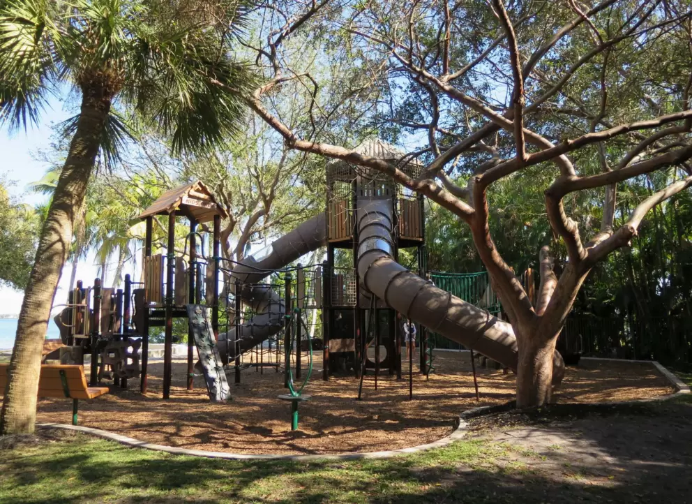 The playground is amazing!