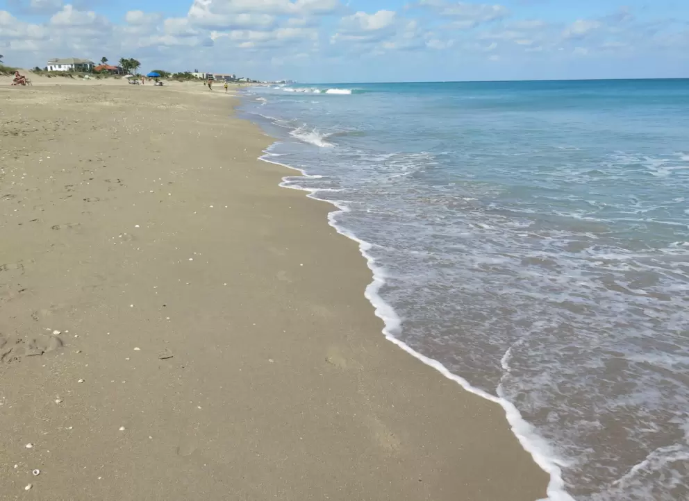 A perfect shoreline. 