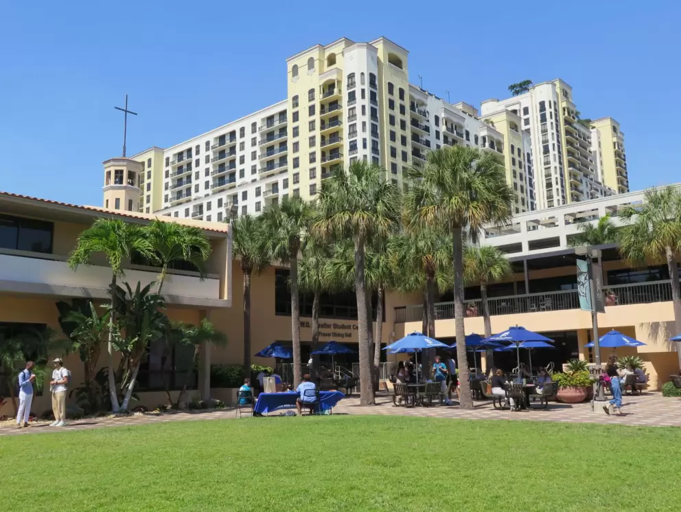 The campus is directly in downtown West Palm Beach!