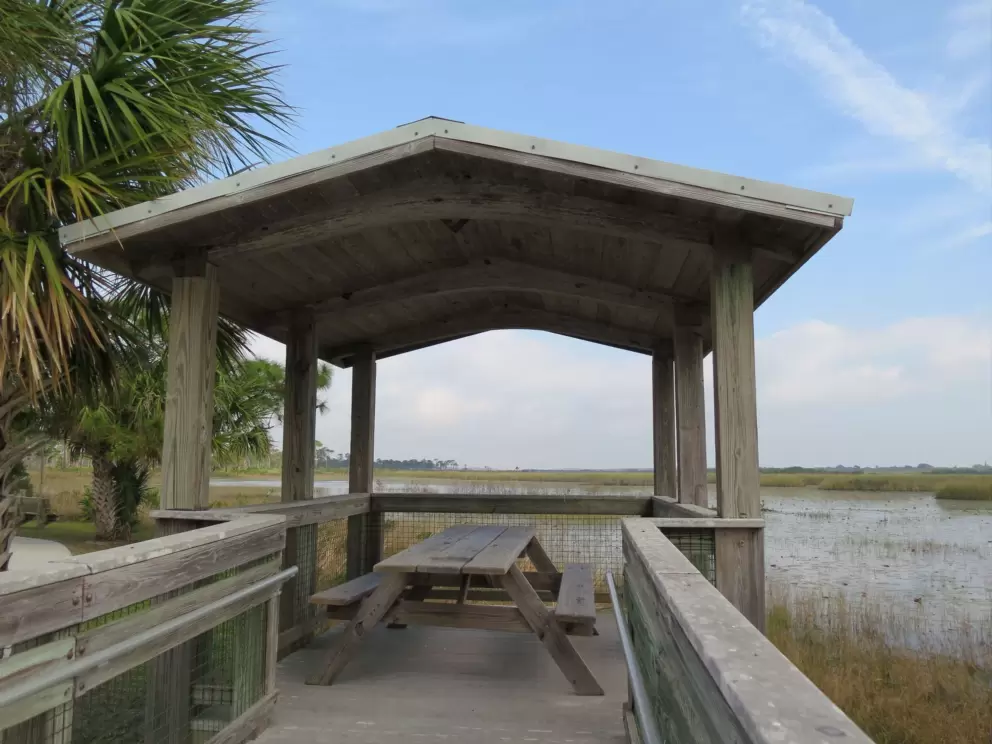 Picnic pavilion. 