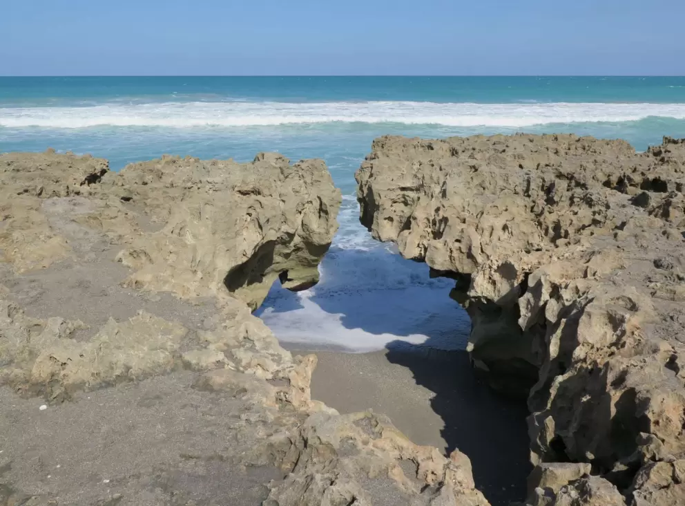 Place where the water rushes in!