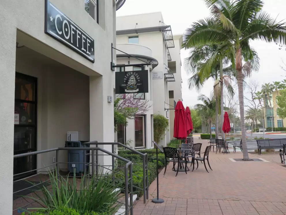 Seven Seas Coffee. 