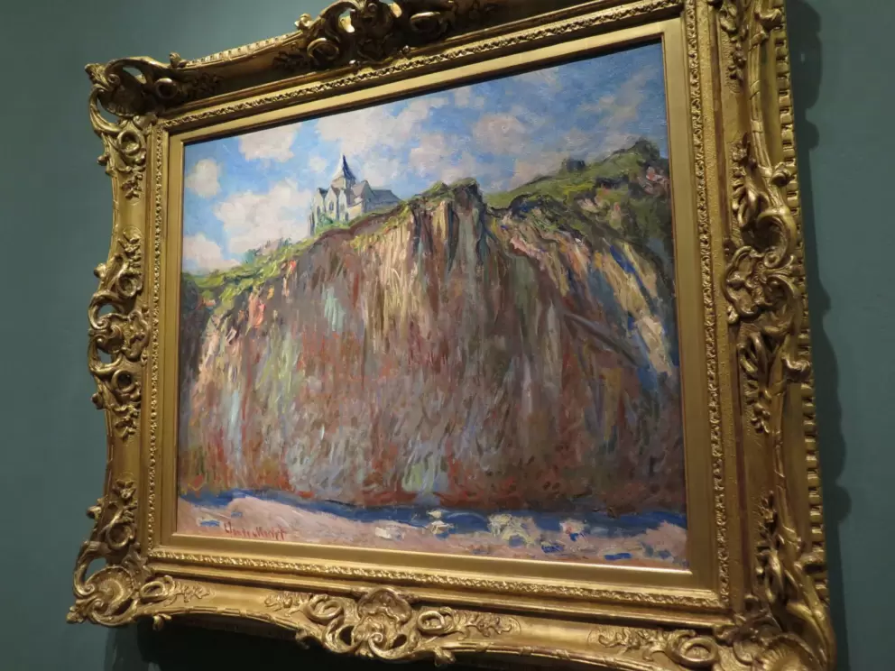 The Church at Varengeville, Morning, by Claude Monet!