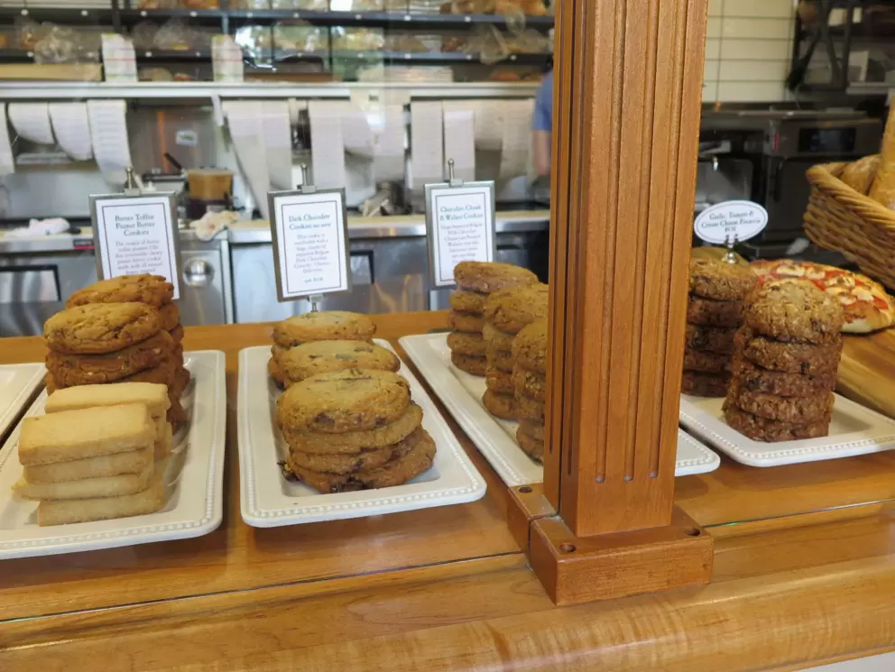 Assortment of cookies at Con Pane. 