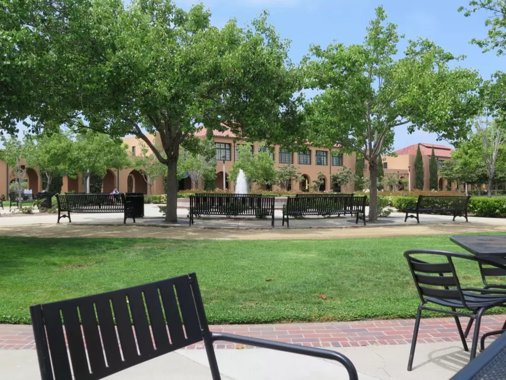 Rare, sunny spring day at Liberty Station. 