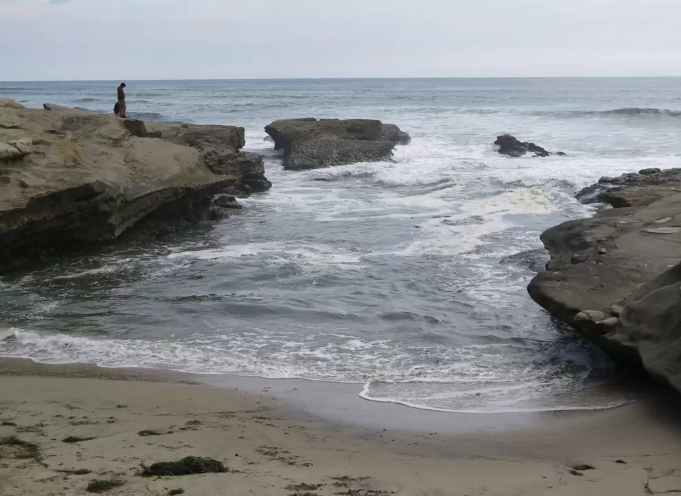 The cove is lovely.
