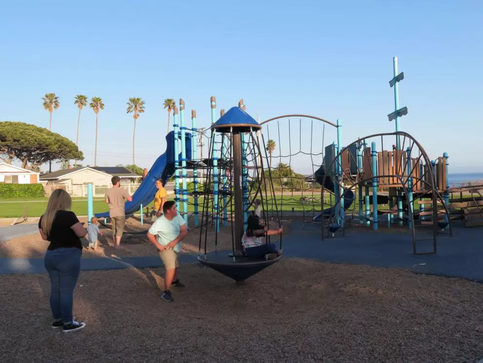 Spinner and play structure. 