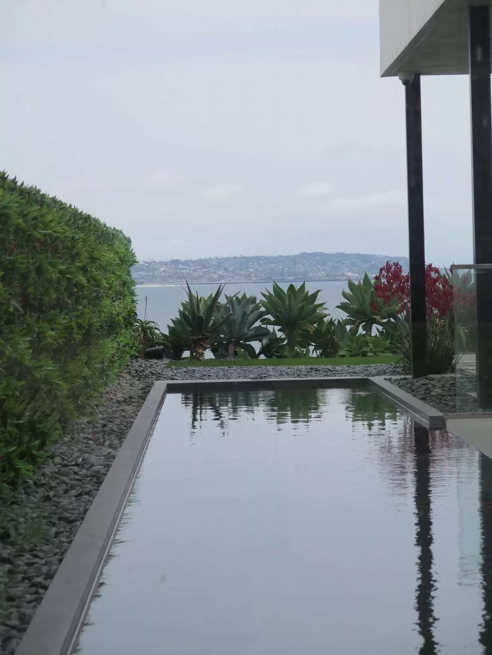 Reflection pool. 