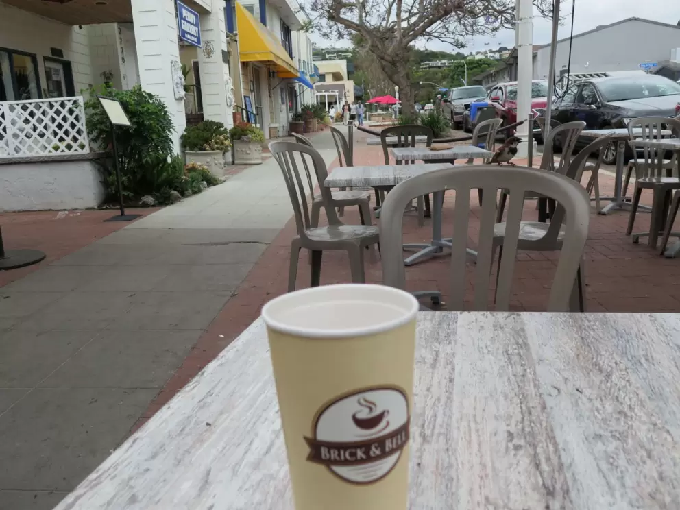 Brick and Bell is a nice, affordable place to eat. 