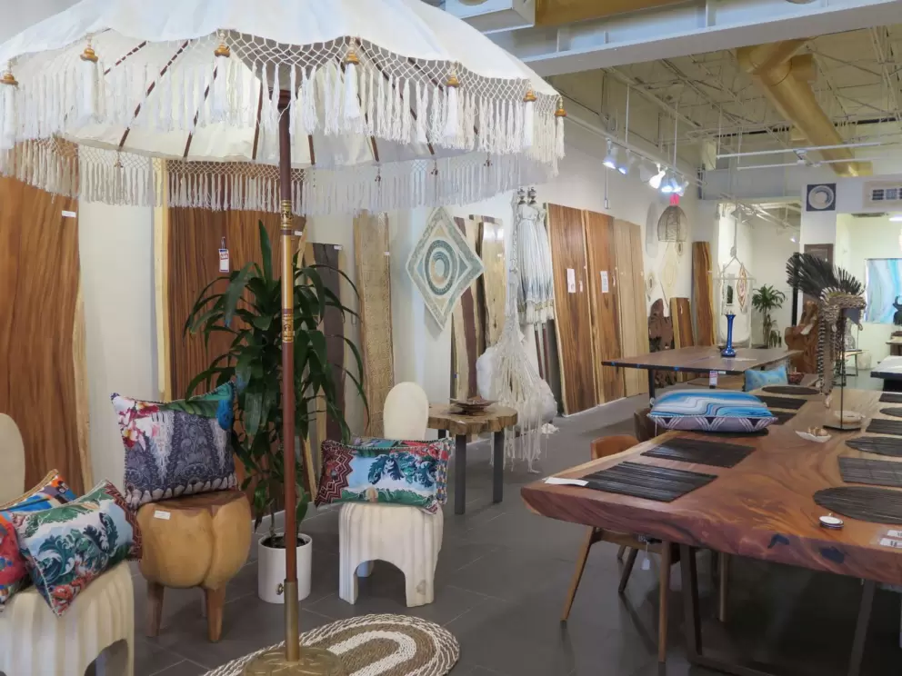 Home decor from afar, in Indigenous By La Rue. 