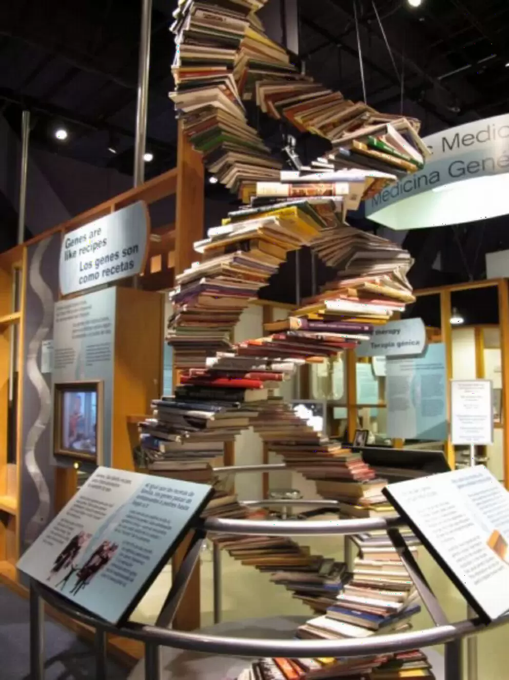 Exhibit about genes.