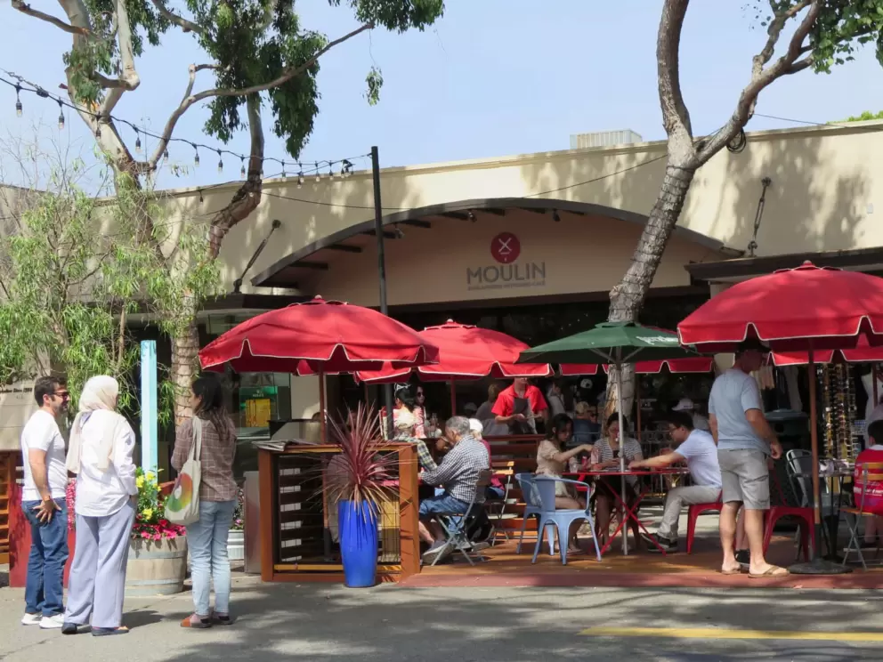 Moulin Bakery is a great place to go. 