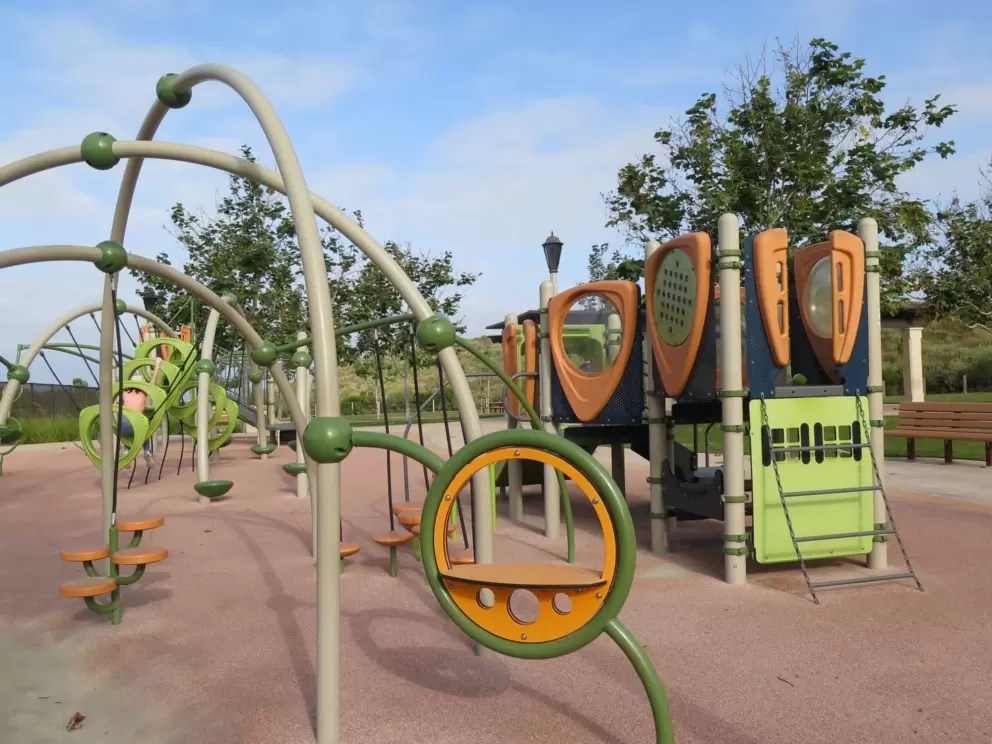 The space age playground. 